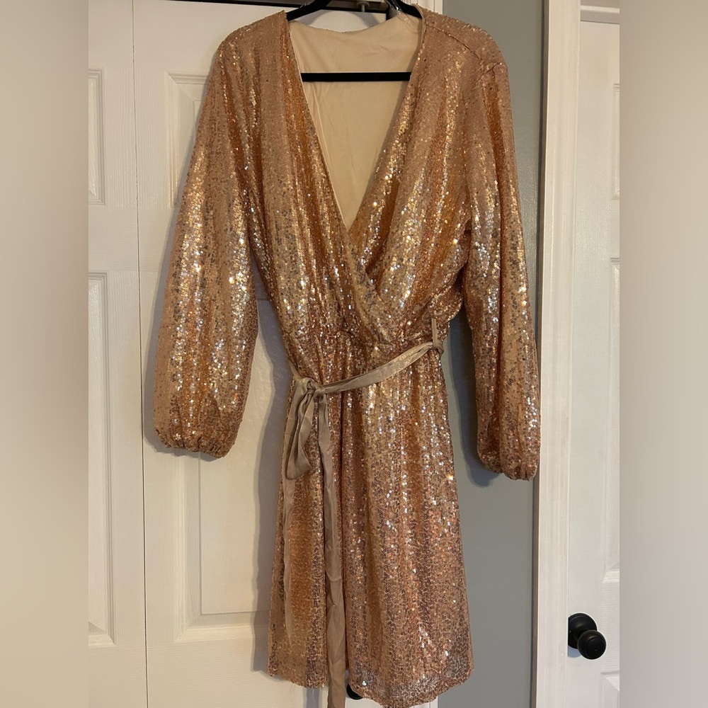 Sequin dress size 1X